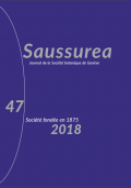 Saussurea 47 (2018)